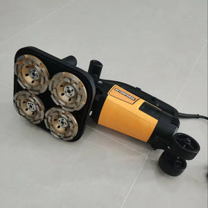 Vente en gros Meuleuse à quatre têtes sans poussière 110v 220v Meuleuse de sol en béton portative Ponceuse de sol - Product Image 5