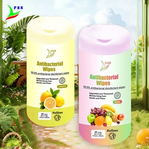 OEM/ODM personalizou limpeza protetora diária antibacteriana não-perfumada das limpezas molhadas descartáveis da vasilha - Product Image 4
