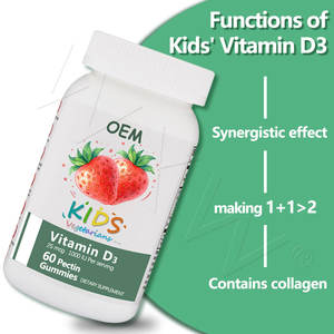 <b>Your</b> OEM Partner for Kids Overall Wellness Gummies Vitamin D3 Immune Support Great Tasting - Product Image 3