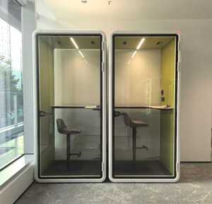 Cabina Acústica Insonorizada para Oficina, Cabina Telefónica con Muebles y Asientos, Cabina <span class=keywords><strong>de</strong></span> Cambio <span class=keywords><strong>de</strong></span> Pasajeros para Aeropuerto - Product Image 2