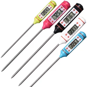 Kitchen Coffee Tea Food BBQ Waterproof Digital Instant Read Kitchen Thermometer Meat Thermometers For Cooking