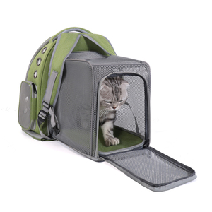 <span class=keywords><strong>Mochila</strong></span> de transporte <span class=keywords><strong>para</strong></span> <span class=keywords><strong>gatos</strong></span> de gran capacidad, expandible, <span class=keywords><strong>con</strong></span> <span class=keywords><strong>ventana</strong></span> transparente, transpirable, <span class=keywords><strong>para</strong></span> exteriores, jaulas <span class=keywords><strong>para</strong></span> perros pequeños y Mascotas - Product Image 2