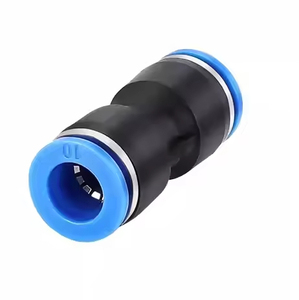 Raccord droit en PU PUC 8-8mm – Raccord égal en plastique pour tuyau flexible – Connecteur pneumatique à pousser – Raccords complets - Product Image 4