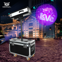 Projecteur de scène LED DMX 150W à zoom manuel MOWL pour spectacle de mariage avec flight case