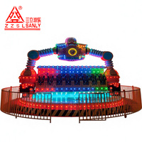 Manèges de combat à rotation à 360 degrés extrêmes et palpitants de Extreme Carnival, certifiés CE, en fibre de verre mécanique pour adultes, utilisables en intérieur/extérieur