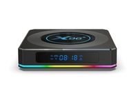 Boîtier TV Android Allwinner Chip 4K UHD, lecteur multimédia en streaming, double Wifi, décodeur OTT, vente en gros