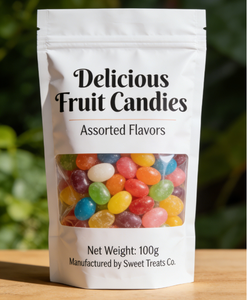 Bolsa con Cierre Zipper de Pie al por Mayor, Bajo MOQ, de PET/PE, para Dulces, Termosellable, Firme, Gruesa, Estable, Premium - Product Image 4