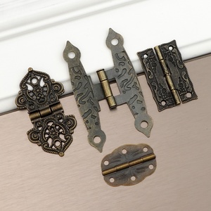 Charnière classique en alliage de zinc pour accessoires de quincaillerie d'armoires, boîtes à bijoux et boîtes en bois - Product Image 1