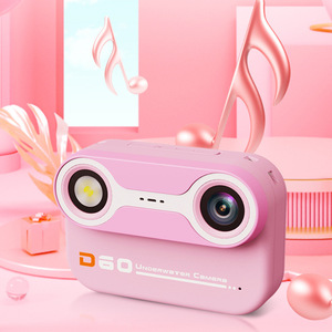 กล้องถ่ายใต้น้ำเดลานดาสำหรับเด็ก หน้าจอ IPS ขนาด 2.4 นิ้ว บันทึกวิดีโอ HD มุมกว้าง 120 องศา สำหรับเด็กอายุ 3-6 ปี - Product Image 4