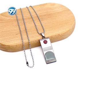 สร้อยคอโลหะผสมลายหน้ากากจิ้งจอก หยดน้ำมันเทพธิดาแห่งดวงอาทิตย์ ทันจิโร่ คามาโดะ นักล่าอสูร  เครื่องประดับอนิเมะ - Product Image 4