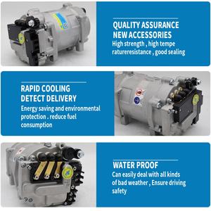 Compresseur de climatisation électrique sans balais 12V 850W de haute qualité avec condenseur crypté pour voiture universelle - Product Image 4