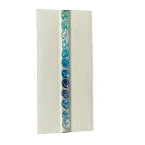 พลอยคิวบิกเซอร์โคเนียทรงรีขนาด 6x8 มม. สำหรับทำเครื่องประดับ - Product Image 1