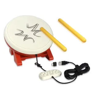 Batterie Taiko pour contrôleur de jeu, jeu de baguettes de tambour, accessoires de jeu vidéo, batterie Taiko filaire TNS-1867
