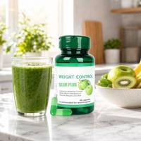 Complément alimentaire naturel pour le contrôle du poids SLIM PLUS 60 capsules avec Garcinia Cambogia pour le contrôle de l'appétit et le soutien du métabolisme OEM ODM