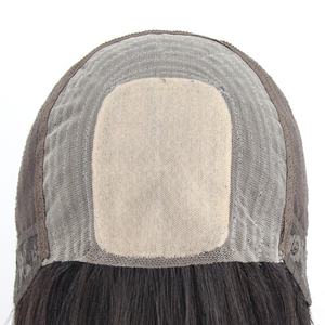 Peluca <span class=keywords><strong>de</strong></span> encaje frontal <span class=keywords><strong>de</strong></span> pelo corto <span class=keywords><strong>para</strong></span> mujer, negra, invisible, sin costuras, natural, elegante, con flequillo, estilo bob, <span class=keywords><strong>de</strong></span> fabricante. - Product Image 1