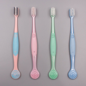 แปรงสีฟันขนนุ่ม 19 ซม. ไนลอน แบบใช้มือ สำหรับผู้ใหญ่ ใช้ในบ้าน - Product Image 4