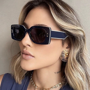 Customized <b>Square</b> New <b>Sunglasses</b> Fashionable and Personalized Women's <b>Sunglasses</b> - Product Image 4