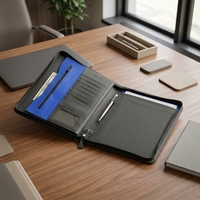 Porte-documents A4 de grande capacité, multifonctionnel, artisanal, pour documents