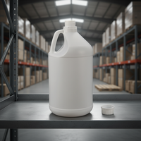 Bouteille en plastique HDPE de 1 gallon pour shampoing liquide, lotion, conteneur, baril/seau/jerrycan pour peinture