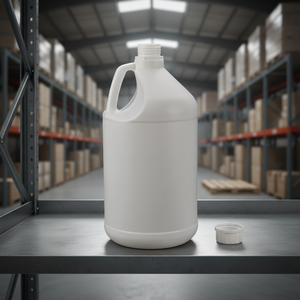 Bouteille en plastique HDPE de 1 gallon pour shampoing liquide, lotion, conteneur, baril/seau/<span class=keywords><strong>jerrycan</strong></span> pour peinture - Product Image 2