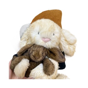 PLAYPOP Versi Tinggi Gaya JC Kelinci Emas Boneka Super Lembut Isi Kapas PP Berbobot Alat Peraga Fotografi Penghilang Stres - Product Image 6