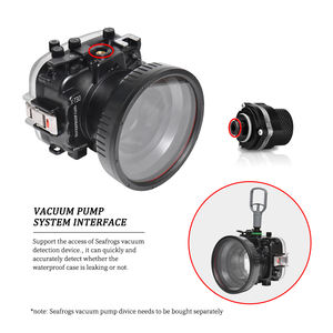 Plus récent Seafrogs 40M caméra de plongée <span class=keywords><strong>sous</strong></span>-marine étui de protection boîtier de caméra étanche pour <span class=keywords><strong>Fujifilm</strong></span> X-T30 caméra - Product Image 5