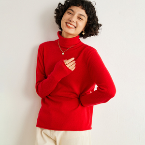 <span class=keywords><strong>Maglione</strong></span> in Cashmere da Donna, Collo Alto in Puro Cashmere, <span class=keywords><strong>Maglione</strong></span> Ampio Morbido e Caldo, Nuova Collezione Autunno Inverno, Maglia Base Morbida e Cremosa. - Product Image 6