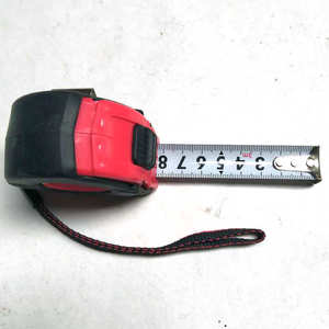 Cinta Métrica Autoenrollable de Acero con Botón de Bloqueo y Retorno Automático, Herramienta de Medición de Acero Inoxidable ABS de 3 Metros - Product Image 4