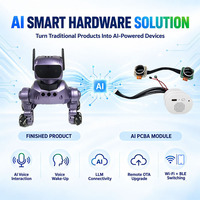 Module d'interaction visuelle IA pour jouets intelligents et robots avec affichage dynamique, chat vocal, WiFi, BLE et prise en charge LLM