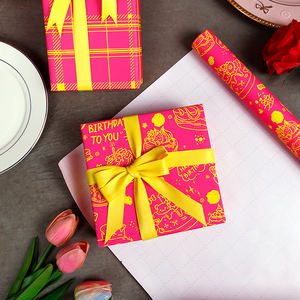 Papier d'emballage de gâteau de haute qualité 80g décor d'anniversaire sans danger pour les aliments - Product Image 5