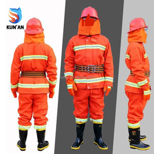 Ropa Ignífuga Ariat de China, Ropa de Protección Contra Incendios de Manga Larga, Retardante de Fuego, Alta Visibilidad, Naranja, Categoría 3, Protección de Cuerpo Completo - Product Image 2