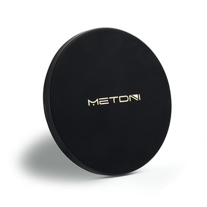 In Stock Round Blank Black Plastic Fashion Cosmetic <b>Mirror</b> Gold Pocket <b>Mirror</b> - Product Image 1