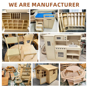 Meuble de rangement en bois Montessori pour <span class=keywords><strong>garderie</strong></span>, organisateur de casiers pour salle de classe préscolaire, mobilier pour centre d'apprentissage et de soins aux enfants - Product Image 6