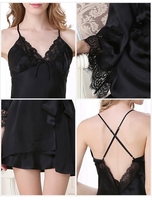 2021 Designer Seiden pyjamas Sets Lounge wear Pyjamas Damen Nachtwäsche Schlaf kleidung Sex kleider Nachthemd