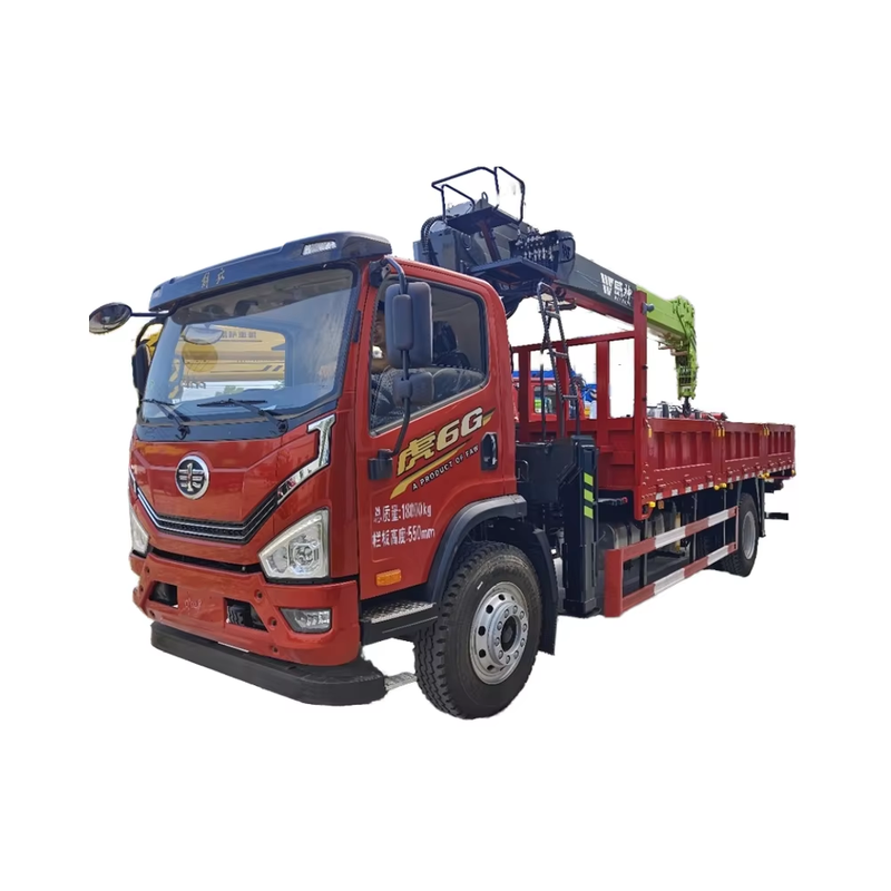 Faw 240hp 8 Ton Lorry Crane