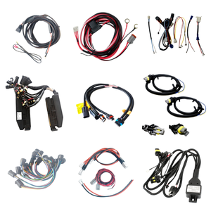 Harness Kabel Lampu LED Mobil dengan Konektor AMP Deutsch 18 AWG Perakitan Kabel Khusus untuk Lampu Interior - Product Image 1
