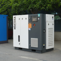 Compresor de Aire de Tornillo Rotativo Directo de Fábrica, 45kW, 380V, 50Hz, Ahorro de Energía, VFD, Grado Industrial