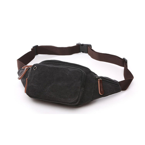 Bolso Bandolera Cuadrado Horizontal Vintage Personalizado al por Mayor, Riñonera de Lona Unisex Retro Casual para Viajes - Product Image 1