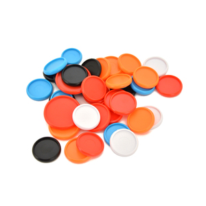 RINGNOTE 18mm 1000pcs/bag Solid Color Binding <strong>Rings</strong> Colorful Plastic Mushroom Hole Expansion Discbound for Planner and Notebook - Product Image 4