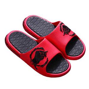 Le infradito rosse da uomo e da donna fanno ciabatte manuali da esterno pantofole da donna - Product Image 1