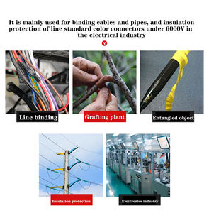 Оптовая продажа: Новинка! Изоляционная лента ПВХ для электромонтажных работ. Высокое качество, водонепроницаемая, термостойкая, предупреждающая. По разумной цене. - Product Image 4