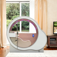 Salle de sauna à oxygène infrarouge de nouvelle conception moderne ODM OEM avec concentrateur d'oxygène en pruche solide