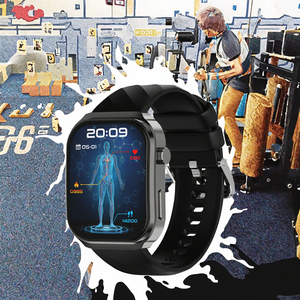 Reloj inteligente Health Fitness Tracker IPS BT Llamadas Android Monitor de temperatura corporal Recordatorio sedentario Reloj <span class=keywords><strong>despertador</strong></span> Multideportivo - Product Image 3