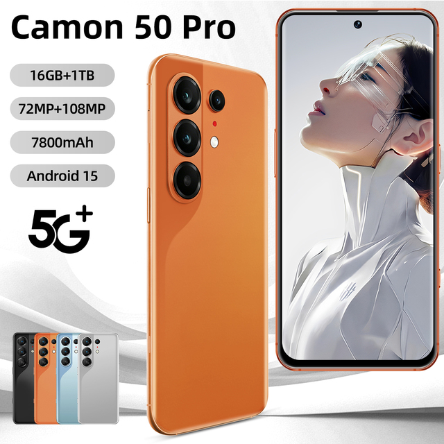 Top Selling 5G Unlocked Phone 16GB 1TB 7.3 inch Face Unlock Dual Sim Global Version OEM Smartphone