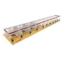 Stand d'exposition modulaire standard 3x3M de production en série pour salons professionnels internationaux - Fournisseur chinois Expo 2027