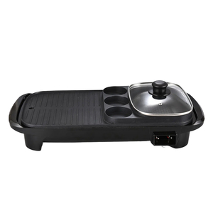 سخان كهربائي وعاء شواء تجاري متعدد الوظائف وعاء شواء كهربائي منزلي مع شواء داخلي للفنادق - Product Image 4