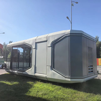 Relaxation Space Capsule Résidence mobile compacte et structure préfabriquée Prix raisonnables Maison de luxe Space Capsule