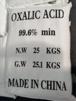 Acide oxalique de qualité industrielle CAS n° 144-62-7 Acide oxalique cristallin blanc 99,6%