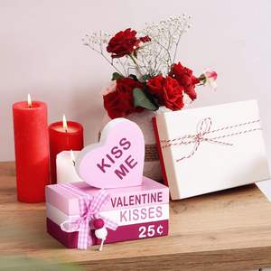 Décoration de plateau à étages en bois de style bohème Chunful pour Noël, mini pile de livres, pastèque, citron, faux bois, citrouille d'automne - Product Image 4