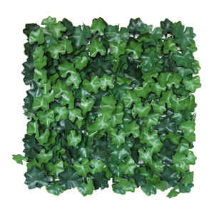 Décoration murale intérieure et extérieure anti-UV de haute qualité en BOIS Nouveau matériau Clôture murale de paysage de plantes artificielles - Product Image 1